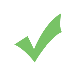 Green checkmark icon